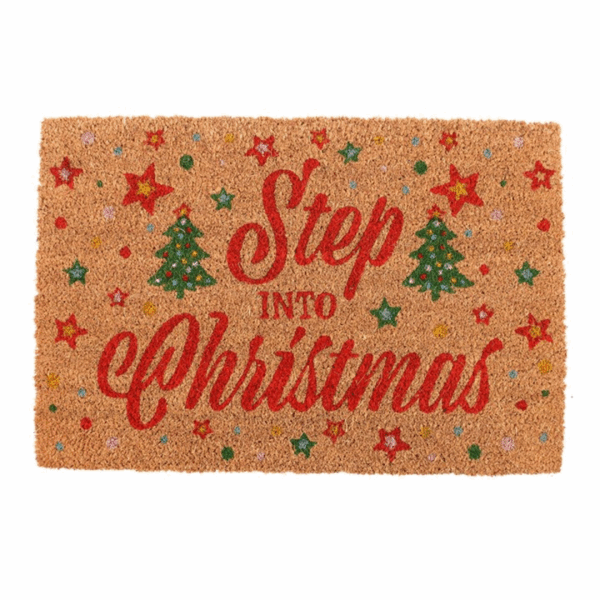 Natural Step Into Christmas Doormat - Image 2