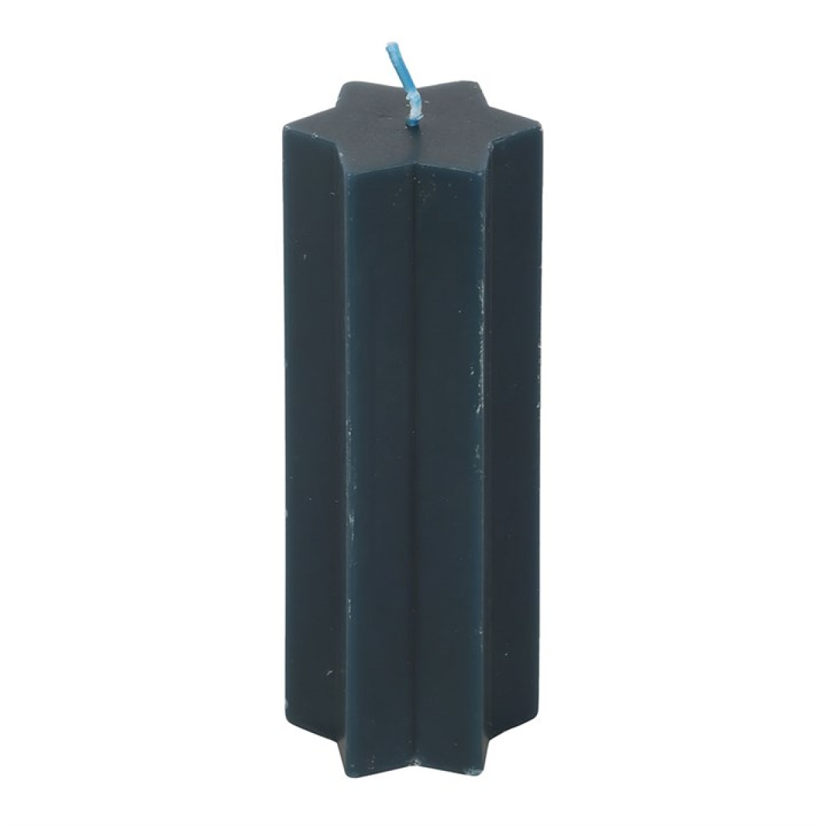 Navy Starry Night Star Shaped Taper Candle - Image 2