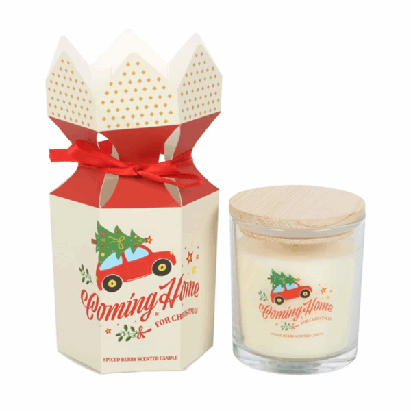 Coming Home for Christmas Spiced Berry Candle - Image 2