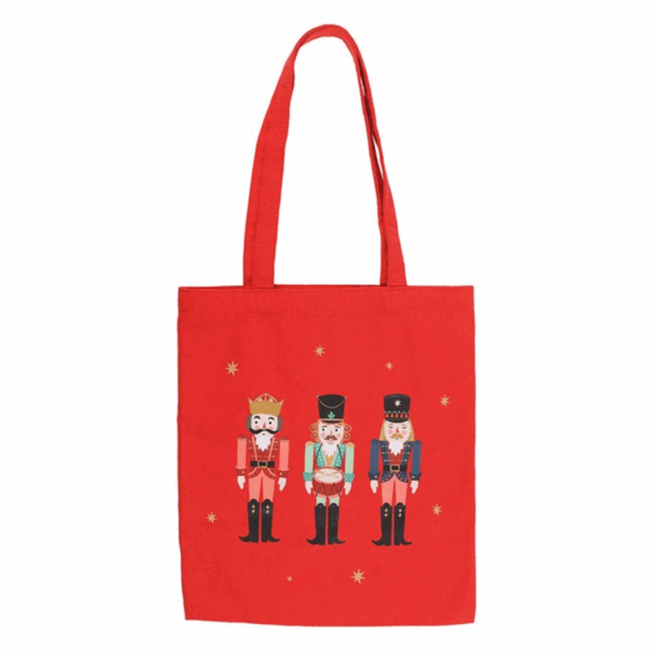 Nutcracker Print Polycotton Tote Bag - Image 2