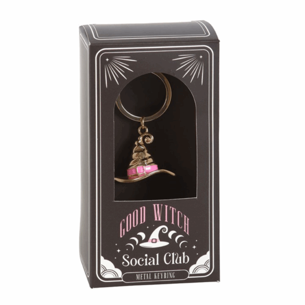 Good Witch Alloy Witch Hat Keyring - Image 2
