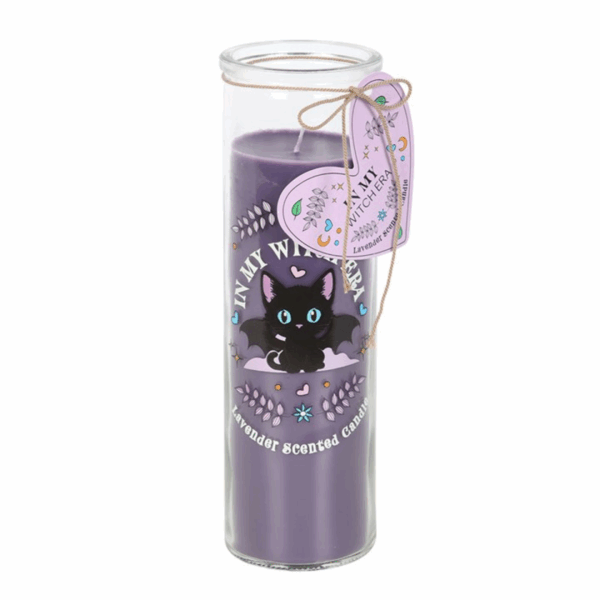 Of Whiskers and Wings Lavender Tube Candle - Image 2