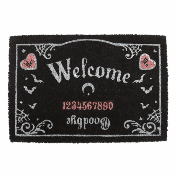 Pink and Black Talking Board Doormat - Image 2