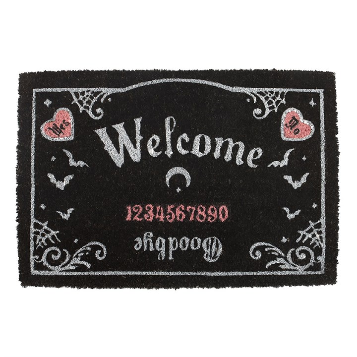 Pink and Black Talking Board Doormat - Image 2