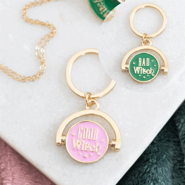 Which Witch Are You Spinning Keyring - Image 2