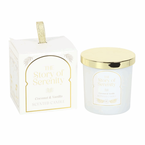 The Story of Serenity Coconut & Vanilla Candle - Image 2