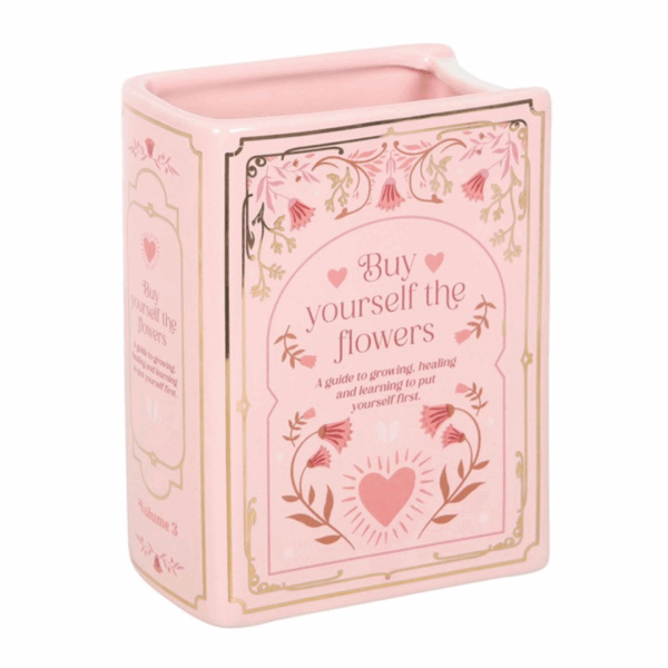 Pink Book Shaped Vase - Image 2