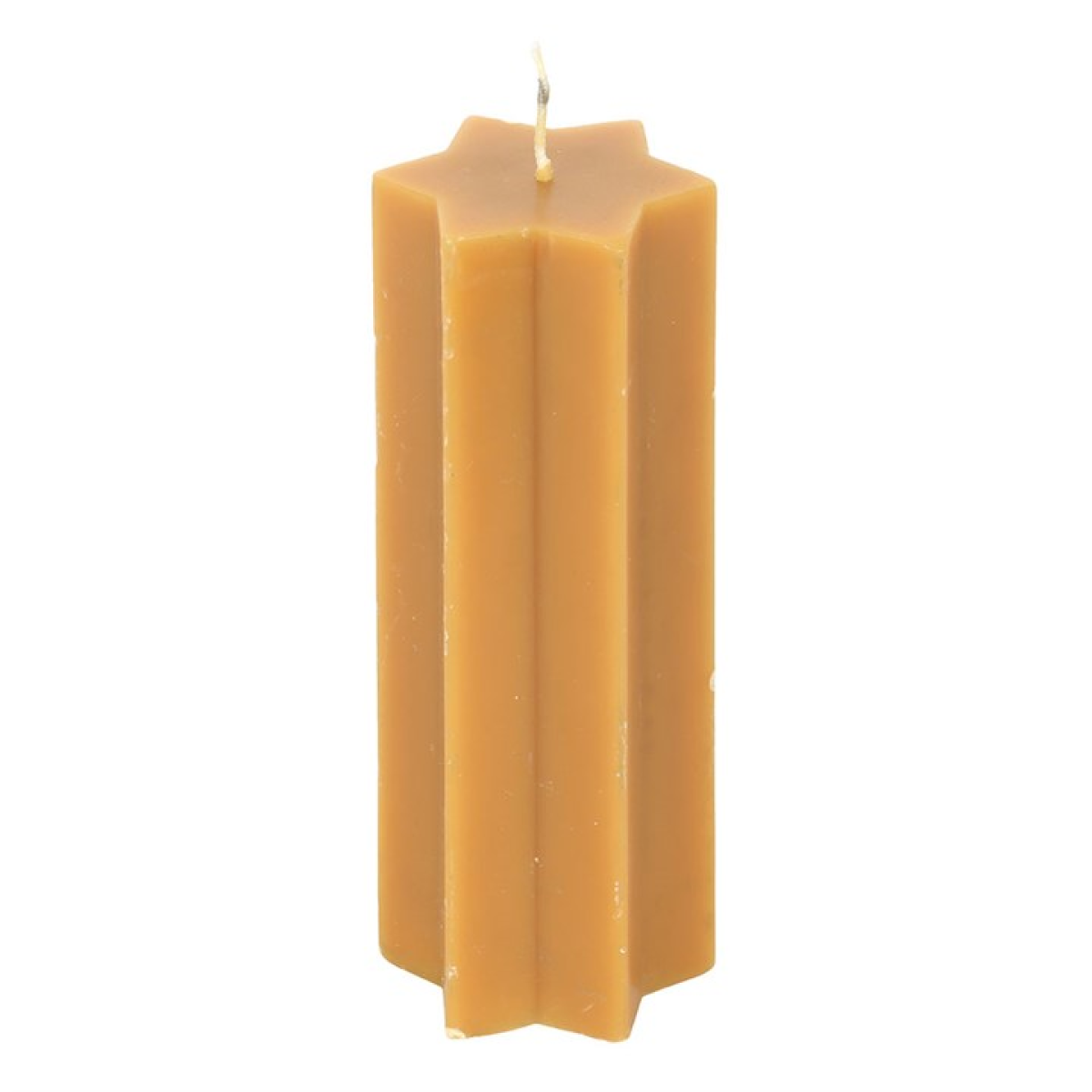 Gold Starry Night Star Shaped Taper Candle - Image 2