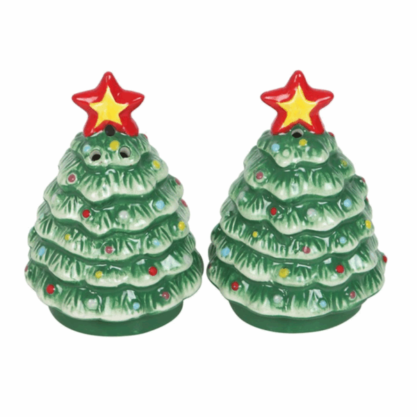 Nostalgic Christmas Trees Salt & Pepper Shakers - Image 2