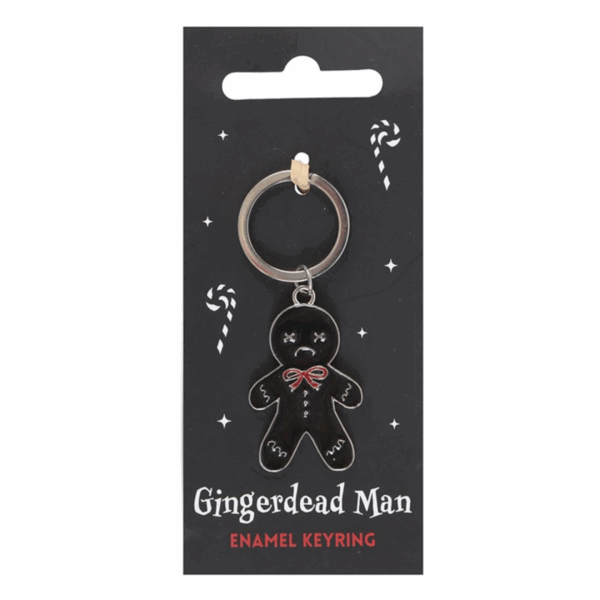 Spooky Gingerbread Man Keyring - Image 2