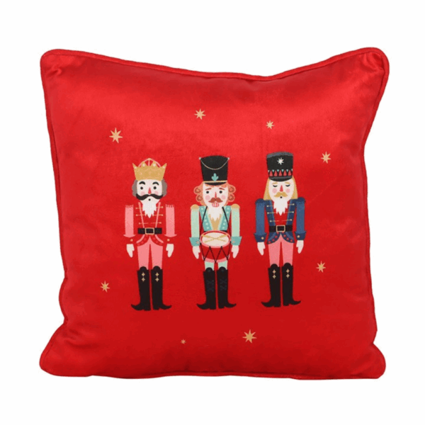 Square Nutcracker Cushion - Image 2