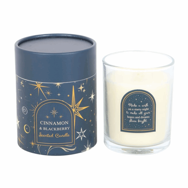 Starry Night Cinnamon & Blackberry Candle - Image 2