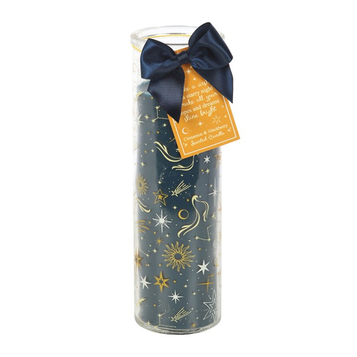 Starry Night Cinnamon & Blackberry Tube Candle - Image 2
