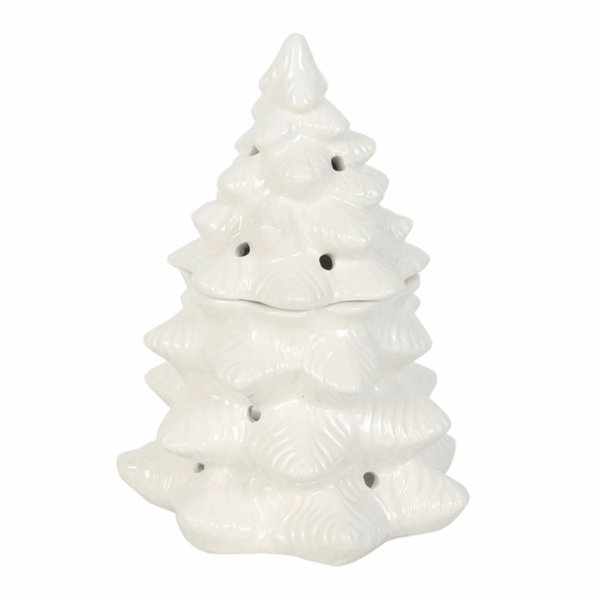 White Fir Tree Oil Burner and Wax Warmer - Image 2