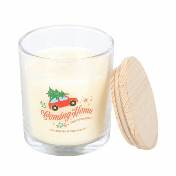 Coming Home for Christmas Spiced Berry Candle - Image 3