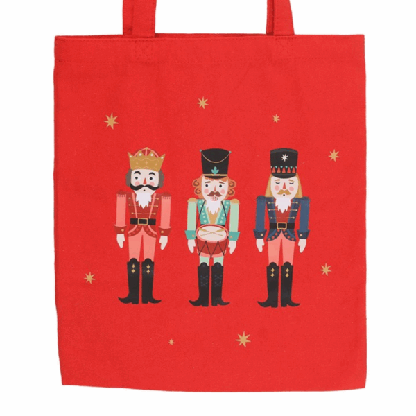 Nutcracker Print Polycotton Tote Bag - Image 3