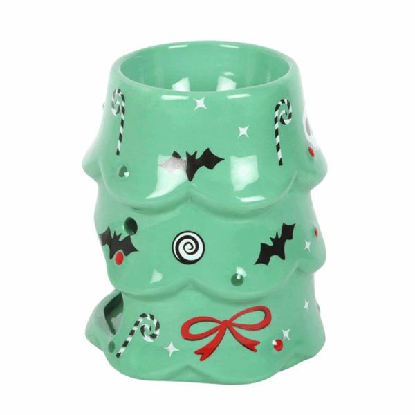Creepy Christmas Tree Oil Burner and Wax Warmer - Image 3