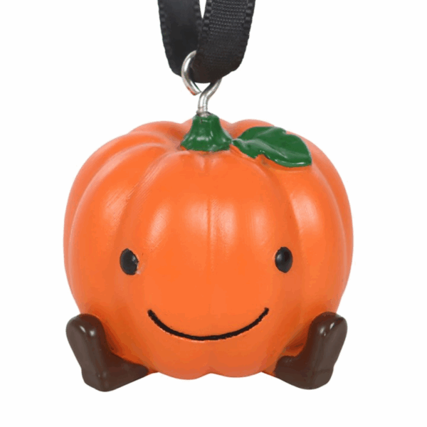 Cute Smiling Pumpkin Hanging Ornament - Image 3