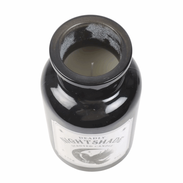 Mystic Raven Deadly Nightshade Apothecary Candle - Image 3