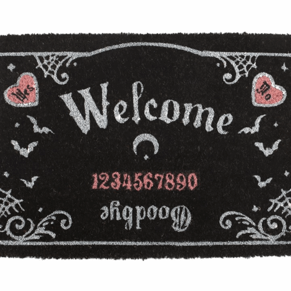 Pink and Black Talking Board Doormat - Image 3