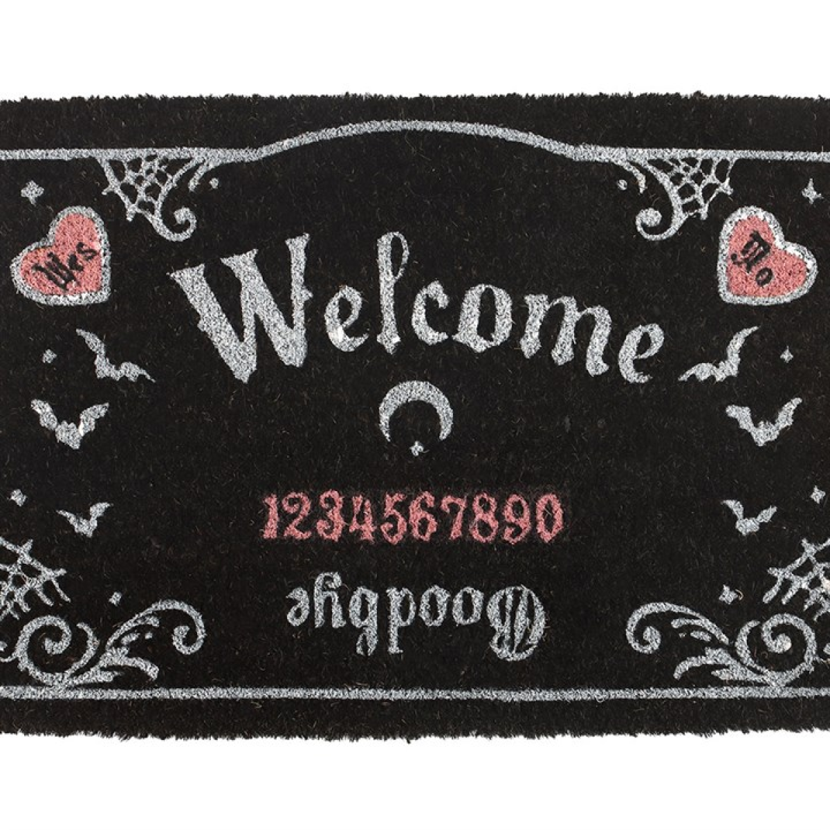 Pink and Black Talking Board Doormat - Image 3
