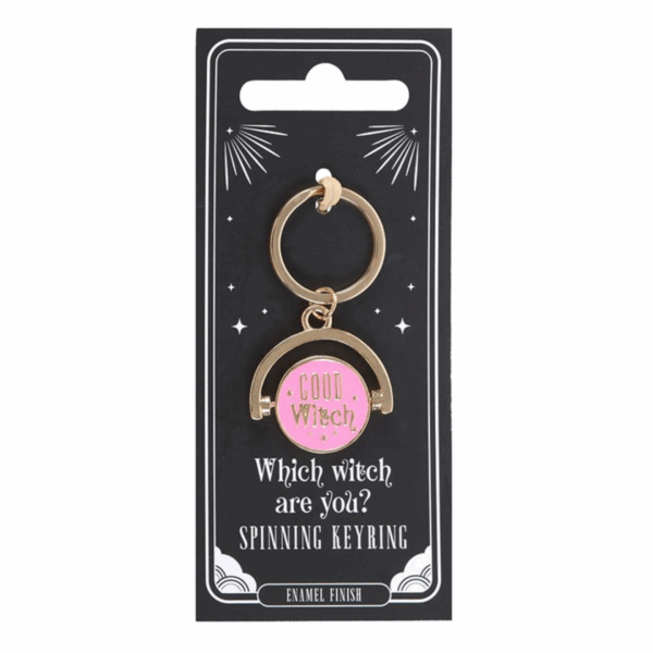 Which Witch Are You Spinning Keyring - Image 3