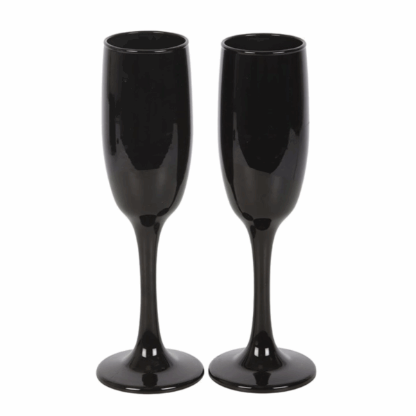 Set of 2 Dead Thirsty Champagne Flutes - Image 3