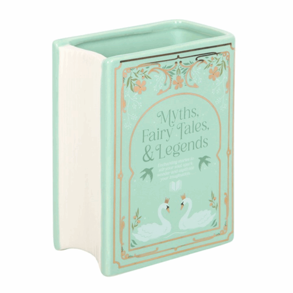 Green Book Shaped Vase - Image 3