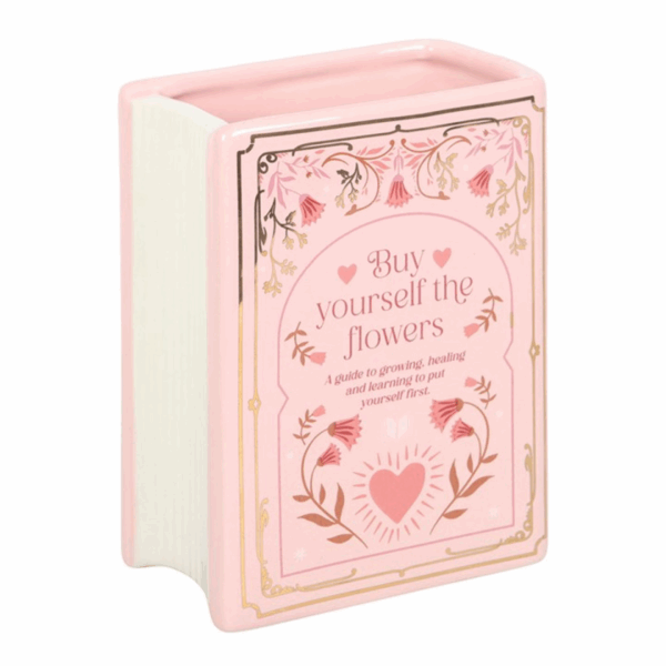 Pink Book Shaped Vase - Image 3
