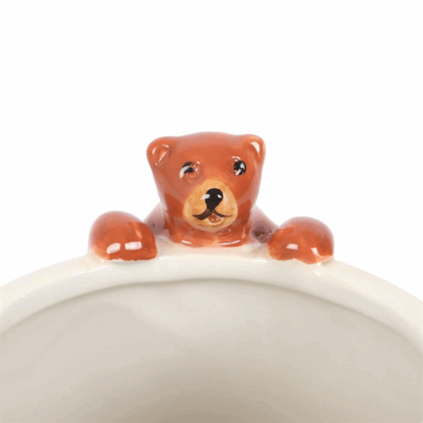 Sleepy Bear Rounded Mug - Image 3