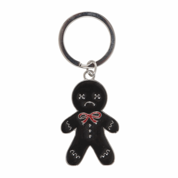 Spooky Gingerbread Man Keyring - Image 3