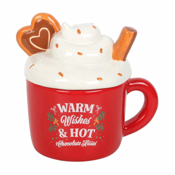 Hot Chocolate Mug Shaped Oil Burner - Image 3
