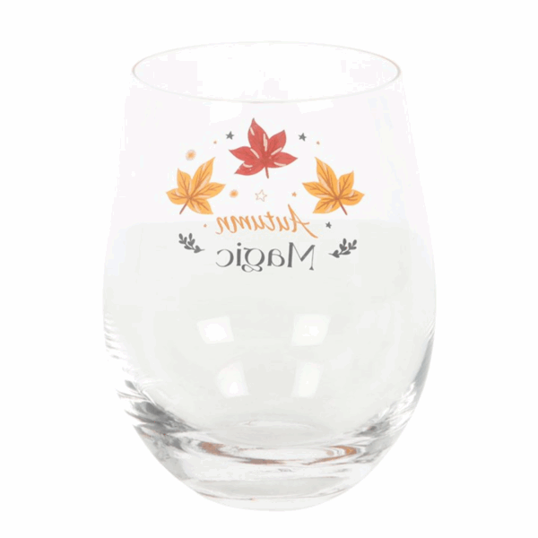 Autumn Magic Stemless Glass - Image 3