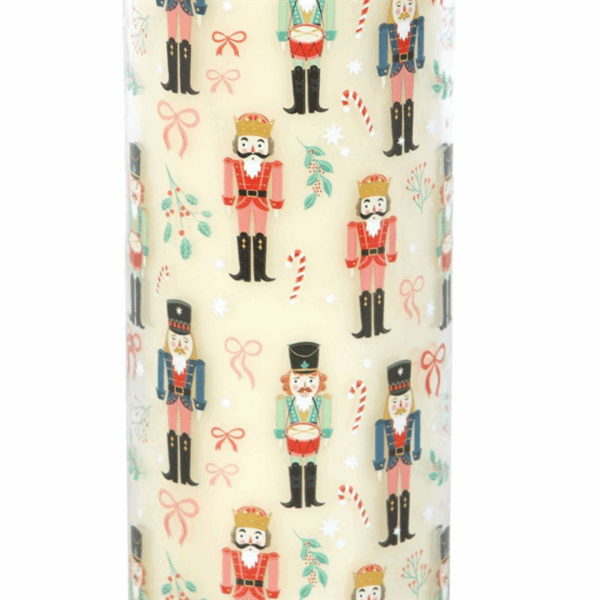 Nutcracker Print Festive Spice Tube Candle - Image 4