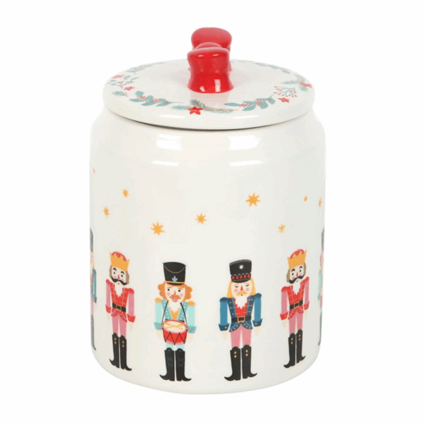 Nutcracker Storage Jar with Bow - Image 4