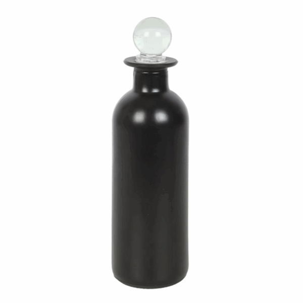 Dried Crow's Feet Decorative Glass Potion Bottle - Image 4