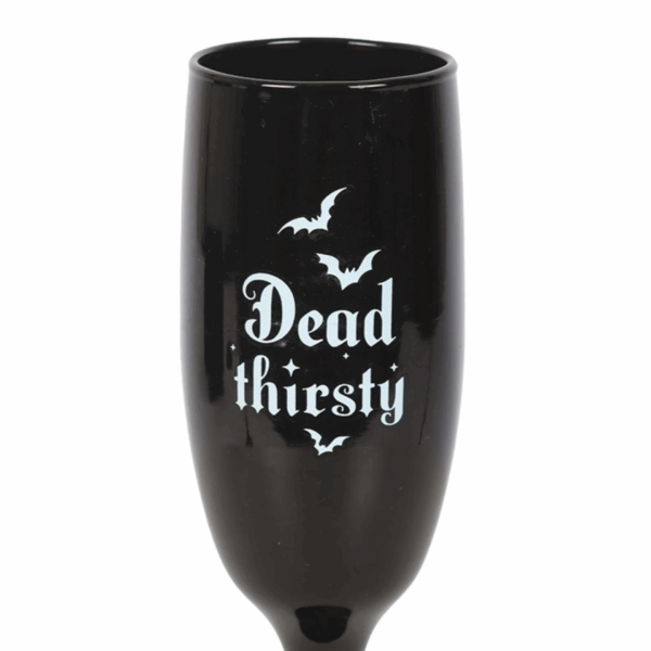 Set of 2 Dead Thirsty Champagne Flutes - Image 4