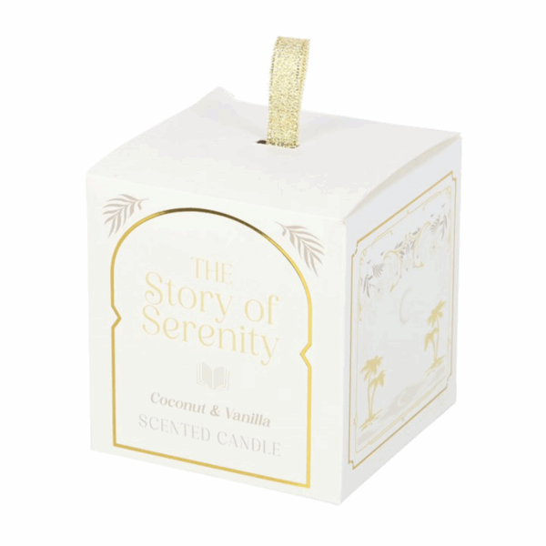 The Story of Serenity Coconut & Vanilla Candle - Image 4