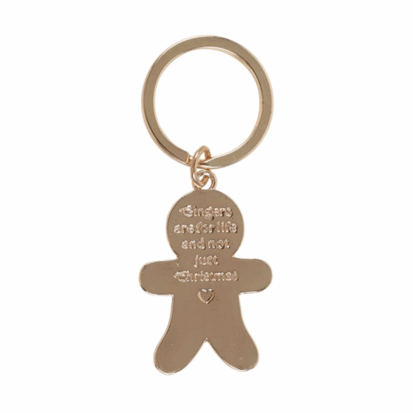 Gingerbread Man Keyring - Image 4