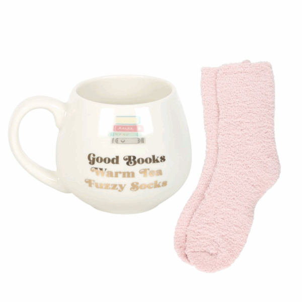 Good Books Mug and Socks Set - Image 4