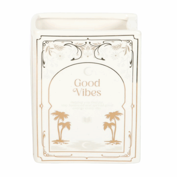 White Book Shaped Vase - Image 4