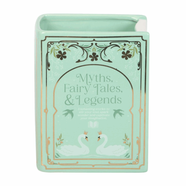 Green Book Shaped Vase - Image 4