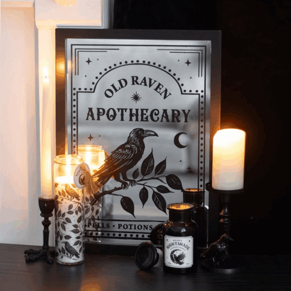 Mystic Raven Deadly Nightshade Tube Candle - Image 5