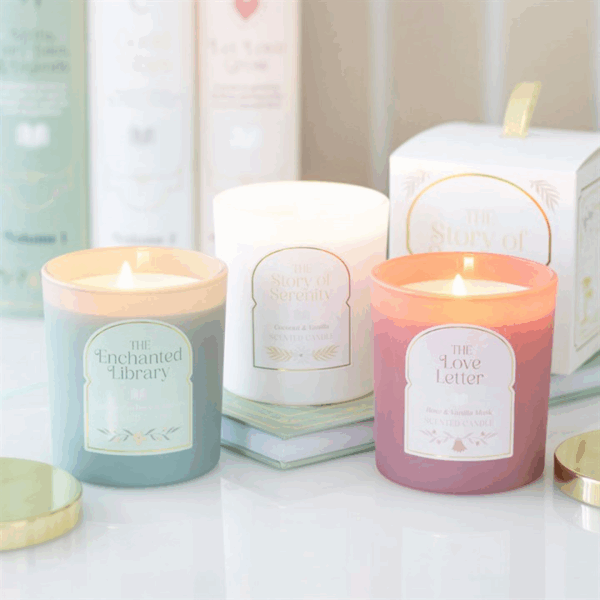 The Love Letter Rose & Vanilla Musk Candle - Image 5