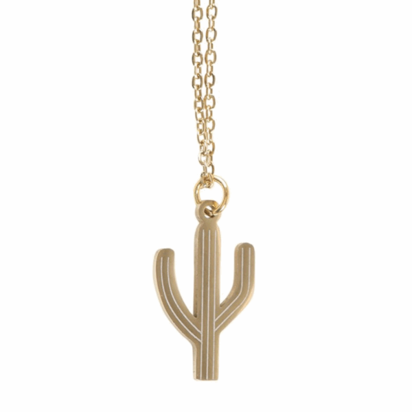 Cactus Necklace on Greeting Card - Image 5