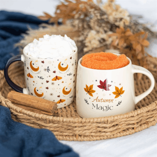 Autumn Magic Harvest Moon Print Mug - Image 5