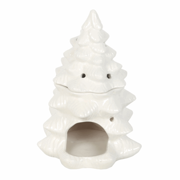 White Fir Tree Oil Burner and Wax Warmer - Image 5