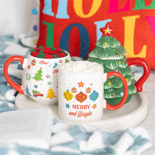 Merry and Bright Bauble Mug - Image 5