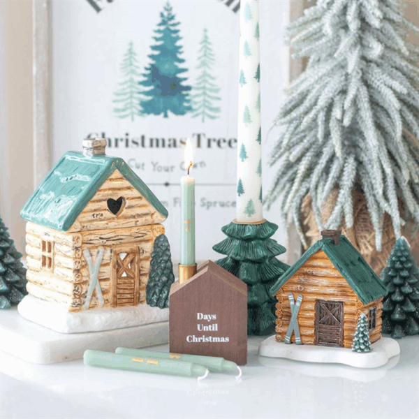 Set of 24 Mini Advent Candles with Holder - Image 6
