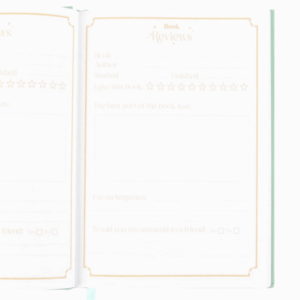 My Reading Journal A5 Notebook - Image 6